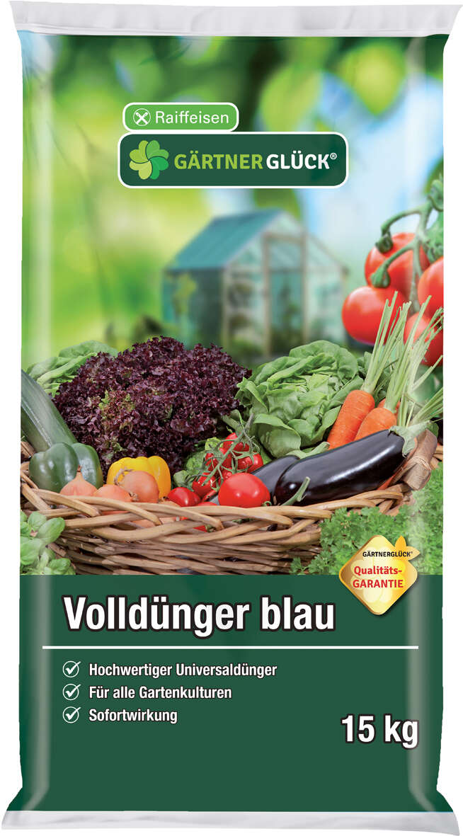 GÄRTNERGLÜCK Volldünger blau